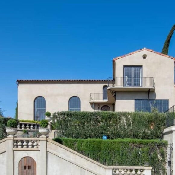 Ellen Pompeo et son époux Chris Ivery vendent leur villa hispanique des années 1920 dans le quartier historique de Whitely Heights, sur les hauteurs d'Hollywood, avril 2018.