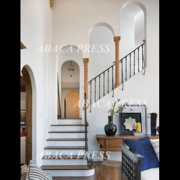 Ellen Pompeo et son époux Chris Ivery vendent leur villa hispanique des années 1920 dans le quartier historique de Whitely Heights, sur les hauteurs d'Hollywood, avril 2018.