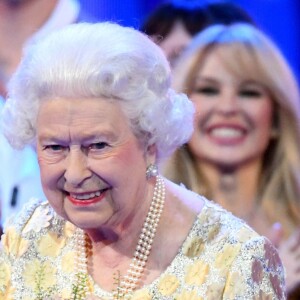 Concert au théâtre Royal Albert Hall à l'occasion du 92e anniversaire de la reine Elizabeth II d'Angleterre à Londres le 21 avril 2018.