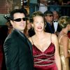 Matt Leblanc et sa femme Melissa McKnight aux Emmy Awards en 2003.