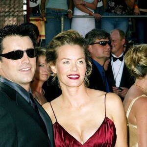 Matt Leblanc et sa femme Melissa McKnight aux Emmy Awards en 2003.