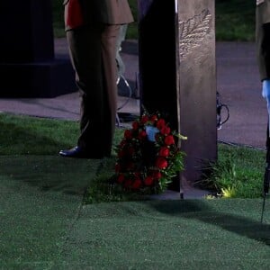 Meghan Markle se joignait au prince Harry, le 25 avril 2018 à 5 heures du matin, pour la cérémonie comméorative de l'ANZAC Day célébrée devant l'Arc de Wellington non loin du palais de Buckingham.