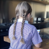 Harper Beckham dévoile son charmant accent anglais sur Instagram, ce 25 avril 2018.
