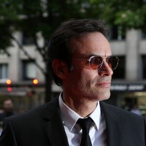 Anthony Delon arrive à la 9e édition du "Global Gift Gala" à l'hôtel Four Seasons George V à Paris, le 25 avril 2018. © Denis Guignebourg/Bestimage