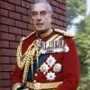 Lord Louis Mountbatten, grand-oncle du prince Charles mort dans un attentat à la bombe de l'IRA en août 1979.