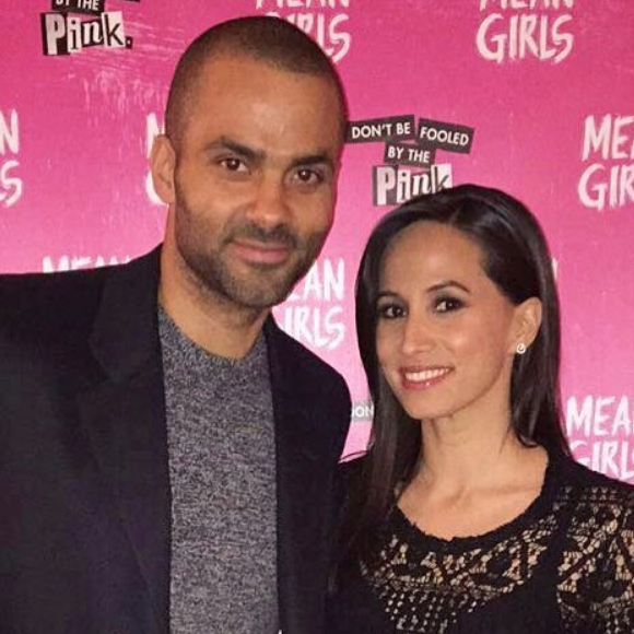 Tony Parker et sa femme Axelle de sortie en amoureux pour voir le musical Mean Girls, photo Instagram 10 avril 2018