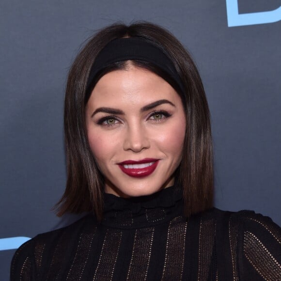 Jenna Dewan, animatrice de "World of Dance" avec Jennifer Lopez, Ne-Yo et Derek Hough, à la présentation de la nouvelle saison à New York, le 1er mai 2018.