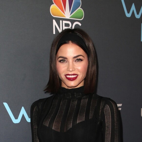 Jenna Dewan, animatrice de "World of Dance" avec Jennifer Lopez, Ne-Yo et Derek Hough, à la présentation de la nouvelle saison à New York, le 1er mai 2018.