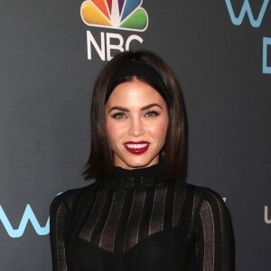 Jenna Dewan, animatrice de "World of Dance" avec Jennifer Lopez, Ne-Yo et Derek Hough, à la présentation de la nouvelle saison à New York, le 1er mai 2018.