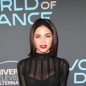 Jenna Dewan, animatrice de "World of Dance" avec Jennifer Lopez, Ne-Yo et Derek Hough, à la présentation de la nouvelle saison à New York, le 1er mai 2018.