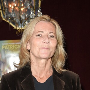 Claire Chazal - Générale du spectacle "Patrick et ses fantômes" au Casino de Paris, le 17 avril 2018. © Coadic Guirec/Bestimage