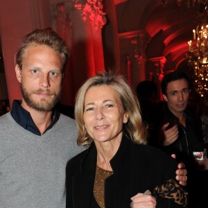 Arnaud Lemaire et Claire Chazal en février 2012