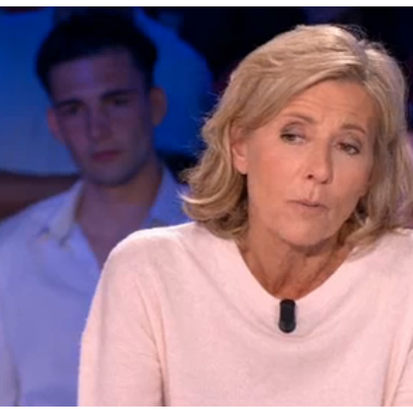 Claire Chazal dans l'émission "On n'est pas couché" sur France 2 le 5 mai 2018