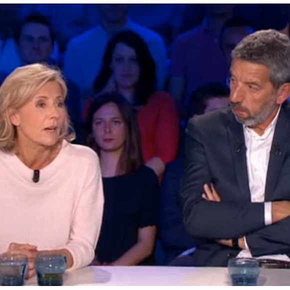 Claire Chazal dans l'émission "On n'est pas couché" sur France 2 le 5 mai 2018