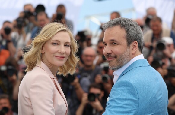 Cate Blanchett, présidente du jury et Denis Villeneuve - Photocall avec les membres du jury du 71ème Festival International du Film de Cannes le 8 mai 2018. © Borde/Jacovides/Moreau / Bestimage