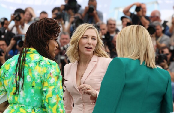 Ava DuVernay, Cate Blanchett, présidente du jury et Léa Seydoux - Photocall avec les membres du jury du 71ème Festival International du Film de Cannes le 8 mai 2018. © Borde/Jacovides/Moreau / Bestimage