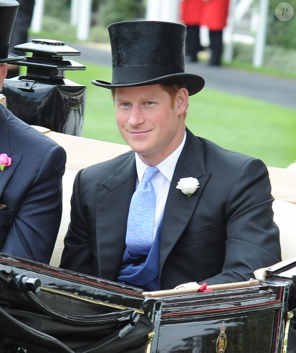 Le prince Harry - Arrivée de la famille royale au Royal Ascot 2015 le 16 juin 2015.  Royal Ascot Day 1 Carriage Procession. June 16th, 201516/06/2015 - Ascot
