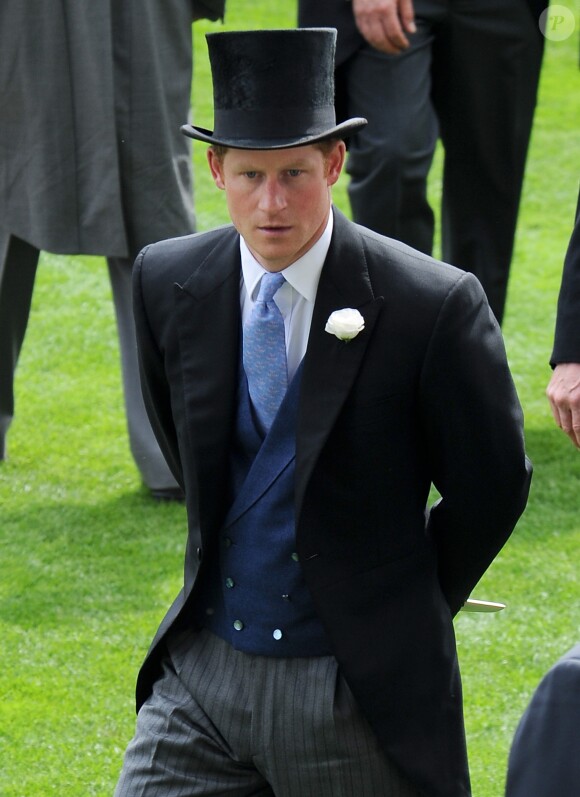 Le prince Harry au Royal Ascot 2015 le 16 juin 2015.