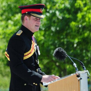 Le prince Harry - Commémoration au "Bastion Memorial" à Staffs, en hommage aux victimes de la guerre en Afghanistan. Le 11 juin 2015 11/06/2015 - STAFFS