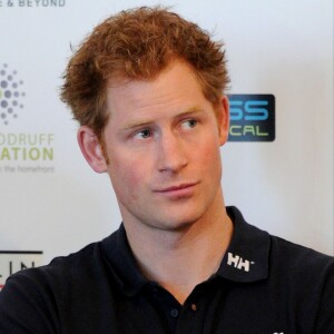 Le prince Harry participe au lancement de l'opération caritative "Walking with the Wounded, Walk of Britain" à Londres, le 18 mars 2015.