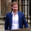 Le prince Harry à Londres le 26 avril 2018.