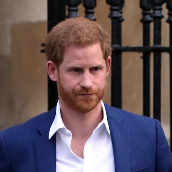 Le prince Harry à Londres le 26 avril 2018.