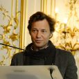 Laurent Delahousse à la conférence de presse de la Flamme Marie Claire à l'hôtel Marois dans les salons France-Amériques à Paris le 14 juin 2016. © Coadic Guirec / Bestimage