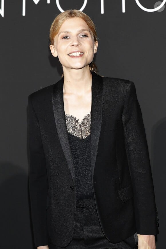 Clémence Poésy au photocall du dîner "Kering: Women in Motion Awards", qui a lieu Place de la Castre, lors du 71ème Festival International du Film de Cannes, le 13 mai 2018