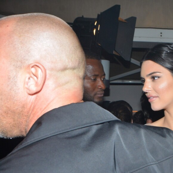 Kendall Jenner, Joan Smalls à la soirée du film "Le monde est à toi" sur la plage Magnum lors du 71ème Festival International du Film de Cannes, le 12 mai 2018.