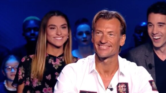 Herve Renard and his daughter Candide Renard attend the Ligue 1 match  News Photo - Getty Images