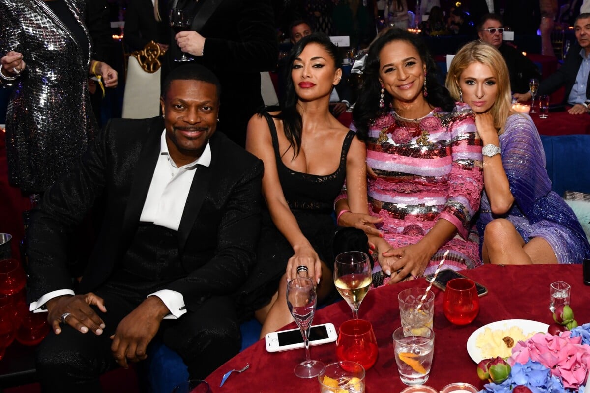 Photo : Chris Tucker, Nicole Scherzinger, Isabel dos Santos, Paris
