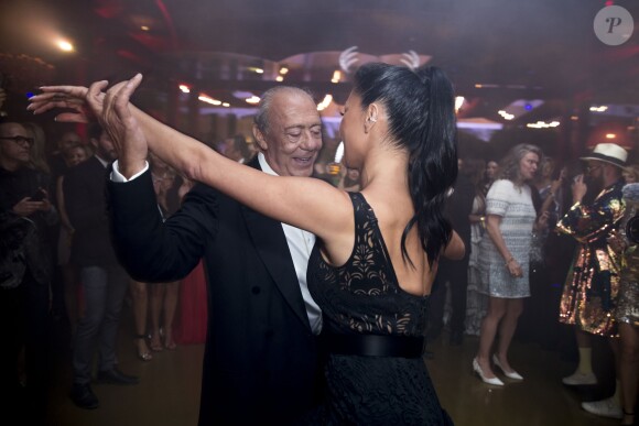 Nicole Scherzinger, Fawaz Gruosi lors de la soirée du 25ème anniversaire de De Grisogono en marge du 71ème festival international du film de Cannes à Antibes le 15 mai 2018 © Borde / Jacovides / Moreau / Bestimage