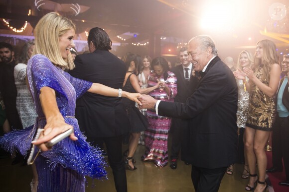 Paris Hilton, Fawaz Gruosi lors de la soirée du 25ème anniversaire de De Grisogono en marge du 71ème festival international du film de Cannes à Antibes le 15 mai 2018 © Borde / Jacovides / Moreau / Bestimage