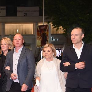 Vanessa Tovell, guest, Simon Chinn, Pat Houston, sa fille Rayah Houston, Kevin Macdonald, Lisa Erspamer, Jonathan Chinn, Nicole David, Sam Rice Edwards - Montée des marches du film "Whitney" lors du 71ème Festival International du Film de Cannes, le 16 mai 2018. © Giancarlo Gorassini/Bestimage