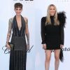 Ruby Rose et Ellie Goulding au 25e gala de l'amfAR du Festival de Cannes. Hôtel du Cap-Eden-Roc à Antibes, le 17 mai 2018.
