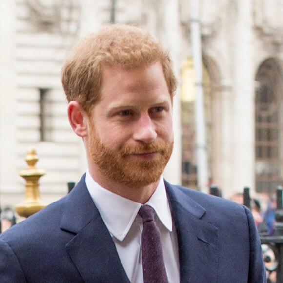 Meghan Markle avec le prince Harry à l'abbaye de Westminster le 12 mars 2018 lors du Commonwealth Day.