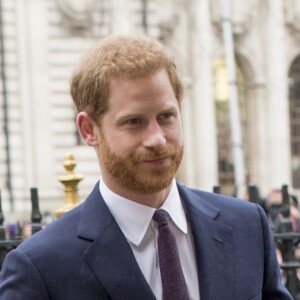 Meghan Markle avec le prince Harry à l'abbaye de Westminster le 12 mars 2018 lors du Commonwealth Day.