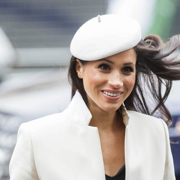 Meghan Markle à l'abbaye de Westminster le 12 mars 2018 lors du Commonwealth Day.