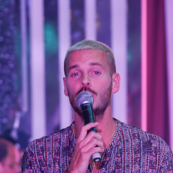 Exclusif - M. Pokora - 12ème édition du "Casa Fashion Show" au Sofitel Casablanca Tour Blanche à Casablanca au Maroc le 21 avril 2017. © Philippe Doignon/Bestimage