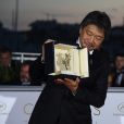 Hirokazu Kore-eda (Palme d'Or du film "Une affaire de famille") - Photocall de la remise des palmes lors de la cérémonie de clôture du 71ème Festival International du Film de Cannes le 19 mai 2017. © Giancarlo Gorassini/Bestimage