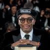 Spike Lee (Grand Prix pour le film "BlacKkKlansman") - Photocall de la remise des palmes lors de la cérémonie de clôture du 71ème Festival International du Film de Cannes le 19 mai 2017. © Borde-Moreau/Bestimage