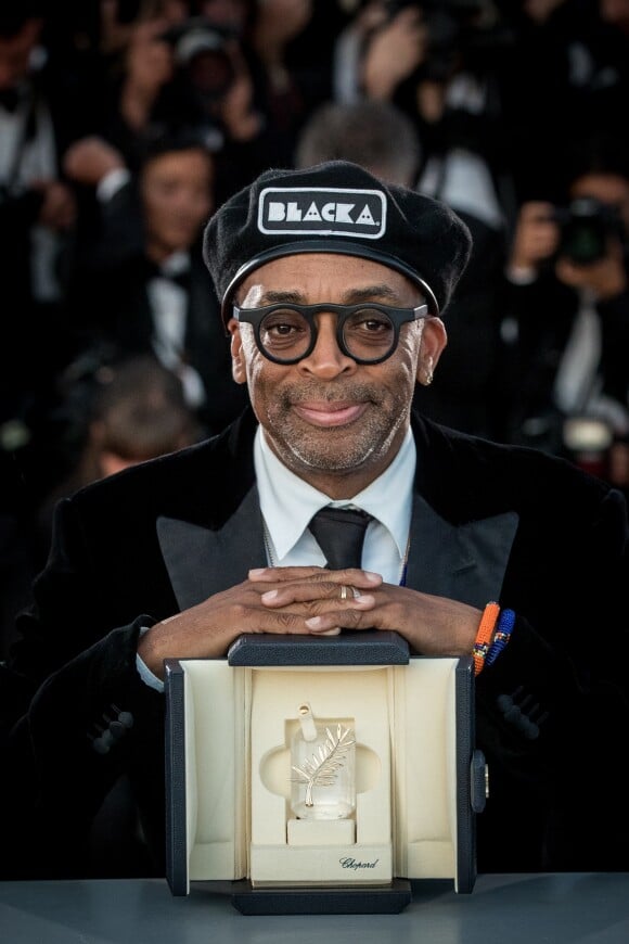 Spike Lee (Grand Prix pour le film "BlacKkKlansman") - Photocall de la remise des palmes lors de la cérémonie de clôture du 71ème Festival International du Film de Cannes le 19 mai 2017. © Borde-Moreau/Bestimage