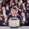 Hirokazu Kore-eda (Palme d'Or du film "Une affaire de famille") - Photocall de la remise des palmes lors de la cérémonie de clôture du 71ème Festival International du Film de Cannes le 19 mai 2017. © Borde-Moreau/Bestimage
