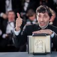 Marcello Fonte (Prix d'interprétation masculine dans "Dogman") - Photocall de la remise des palmes lors de la cérémonie de clôture du 71ème Festival International du Film de Cannes le 19 mai 2017. © Borde-Moreau/Bestimage
