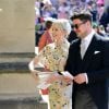 Accompagnée de son époux Marcus Mumford, Carey Mulligan est arrivée en robe fleurie Erdem au mariage d'Harry et Meghan Markle ce 19 mai 2018. 