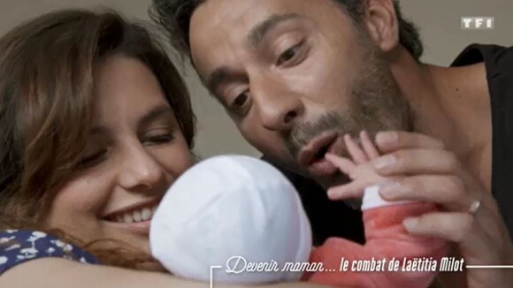 Laetitia Milot dévoile presque le prénom de sa fille - documentaire "Devenir maman : notre combat contre l'endométriose", lundi 21 mai 2018, TF1