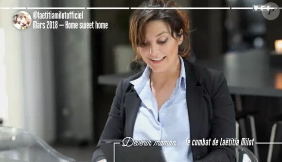 Laetitia Milot maman, dévoile un indice sur le prénom de son bébé - documentaire "Devenir maman : notre combat contre l'endométriose", TF1, 21 mai 2018
