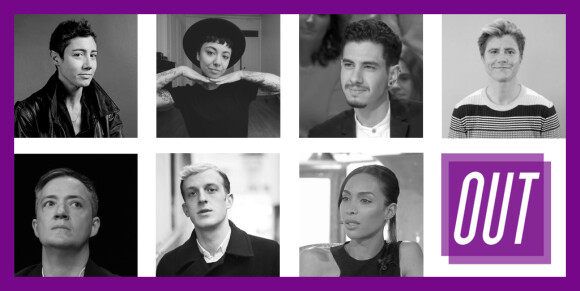 Edouard Louis, Jonas Ben Ahmed, Océan, Constance Debré... Qui sera la personnalité de l'année aux Out d'Or 2018, le 19 juin prochain à La Maison des Métallos à Paris.