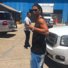 Ronaldinho à Las Vegas pour le tournage du film Kickboxer Retaliation. Photo publiée le 31 mai 2016.