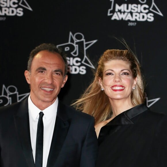 Nikos Aliagas avec sa compagne Tina Grigoriou - 19ème édition des NRJ Music Awards à Cannes le 4 novembre 2017. © Dominique Jacovides/Bestimage